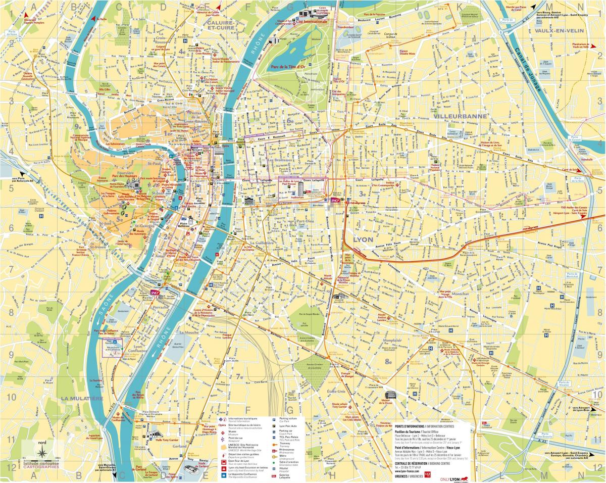 Lyon mapa pdf