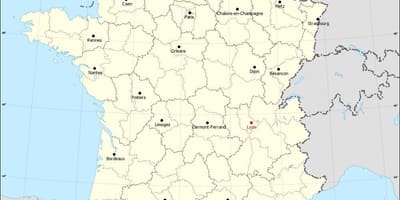 Dónde está Lyon francia en un mapa