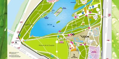 Mapa de Lyon jardín